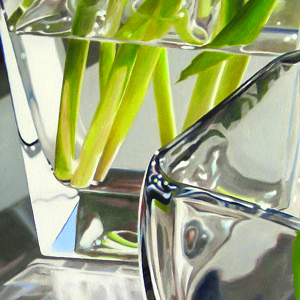 Glass Vases oil painting