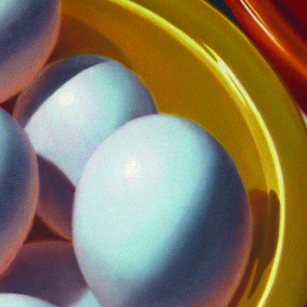 Eggs in Colored Bowls oil painting