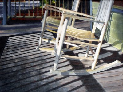 rocking chairs two