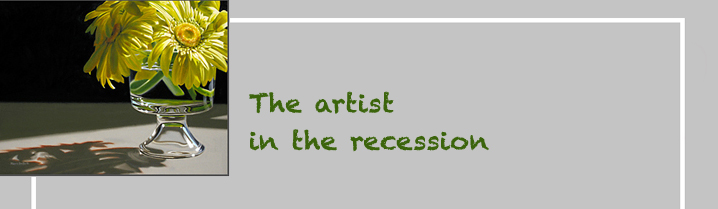 the artist in the recession