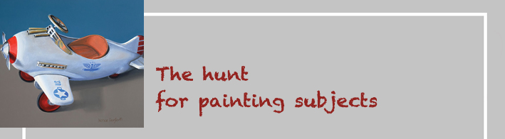 the hunt for painting subjects